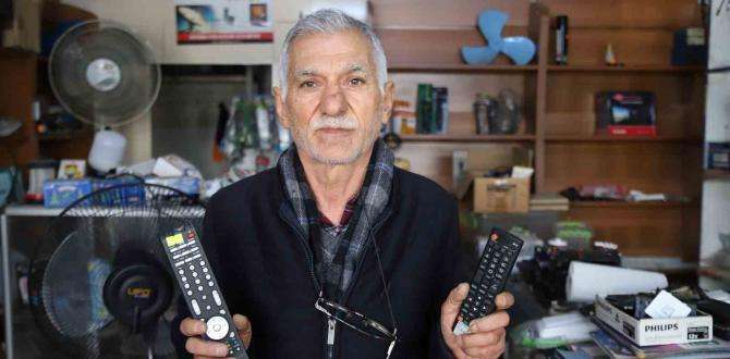 Gaziantep’in son elektronik eşya tamir ustası talebe yetişemiyor