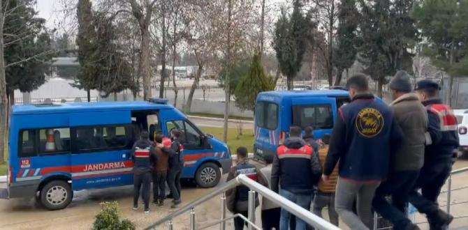 Gaziantep’te nitelikli hırsızlık şüphelilerine kafes operasyonu: 9 gözaltı
