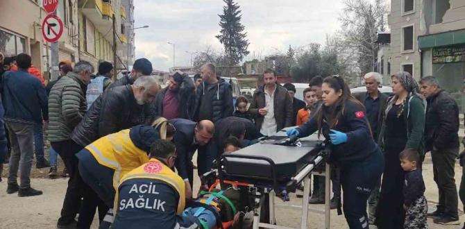 Gaziantep’te motosiklet ile otomobil çarpıştı: 1 yaralı
