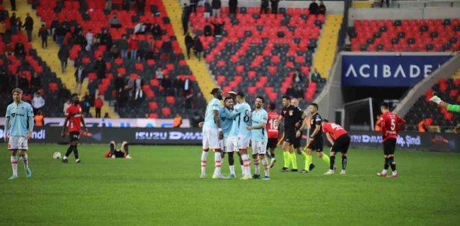 Trendyol Süper Lig: Gaziantep FK: 0 – Başakşehir: 2 (Maç sonucu)