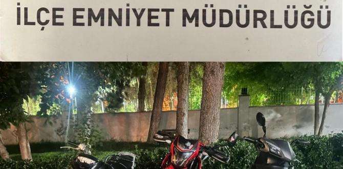 Gaziantep’te 3 Motosiklet Hırsızlığı Şüphelisi Yakalandı