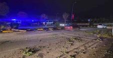 Gaziantep’te Çevik Kuvvet Aracı Kaza Yaptı